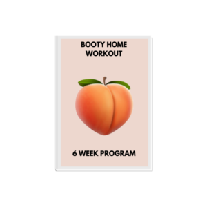Booty home workout schema aankomen